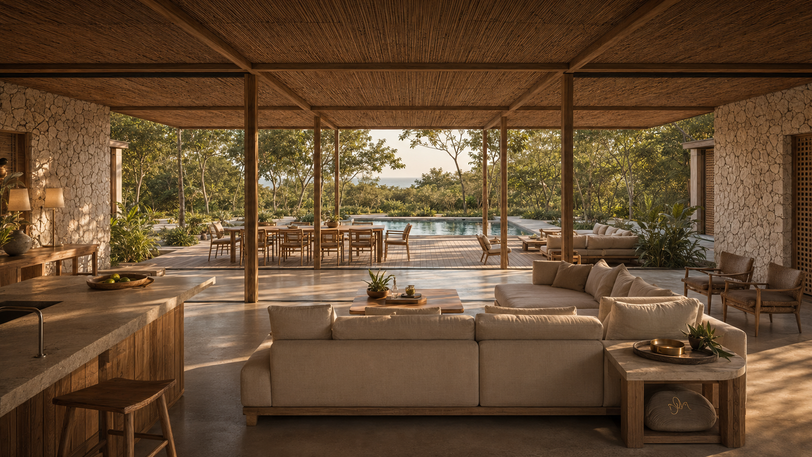 Mangal residence living pavilion